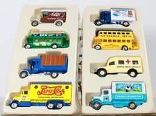 Golden Wheels Die Cast Trucks Good Humor Pepsi, Dbl Deck Zoo TNYSET & TNYST2