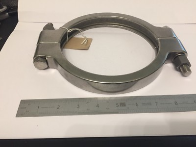 6,5'' 61/2'' Hochdruck Tri Clamp Klee Sanitär Armaturen Edelstahl 316