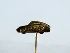Porsche Automobile Sports Car Lapel Stick Pin Sterling Silver Promotion Jewelry