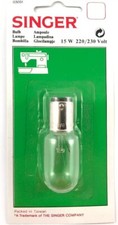Lampadina Singer 030510 15W 220V per macchina da cucire attacco baionetta BA15