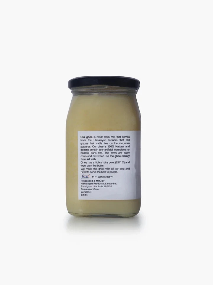 Himalayan Desi Ghee from A2 Milk  100%Natural Free Grazing Dairy 400GM Pack OF 2 - Image 3 of 4