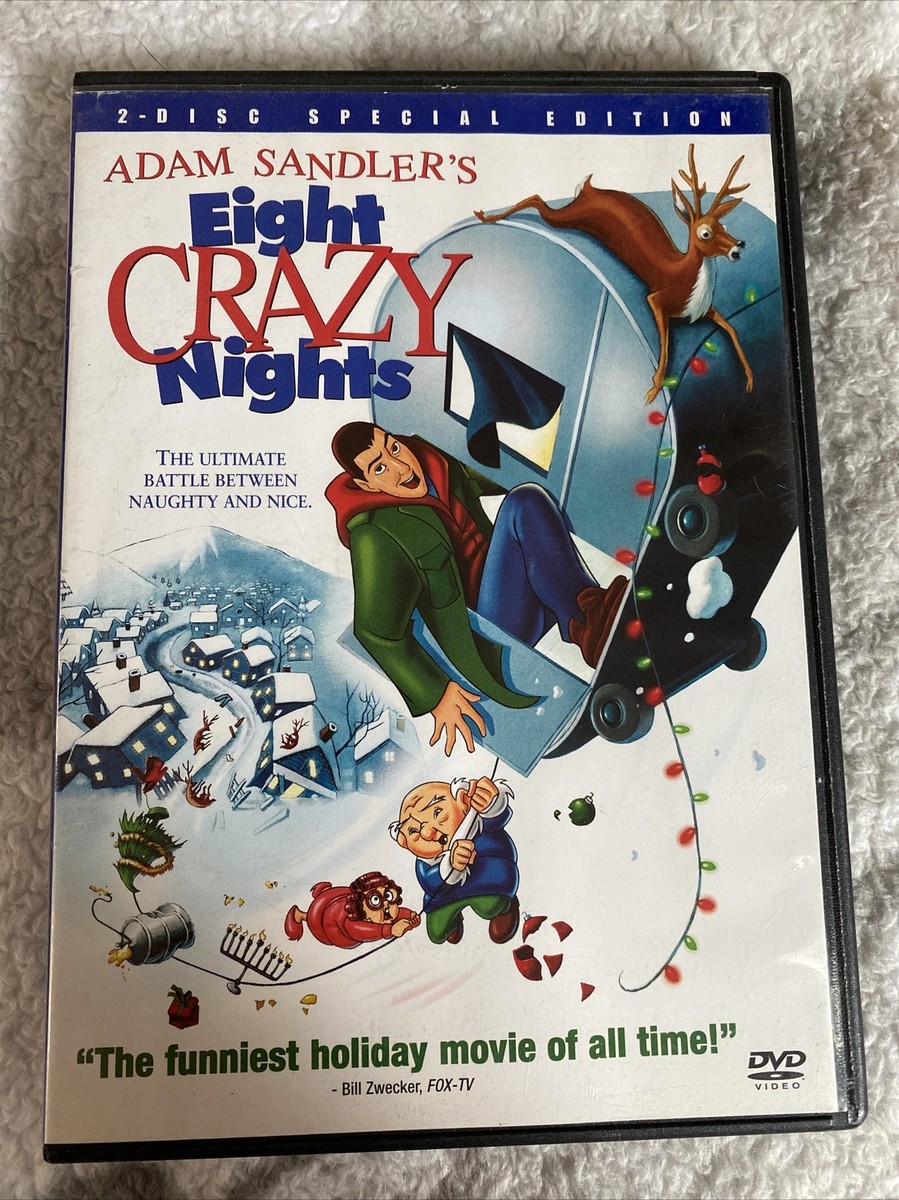 Adam Sandlers Eight Crazy Nights DVD 2004 2 Disc Set Special