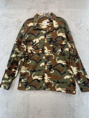 Men’s Oakwood Mountain Camo Fleece Large