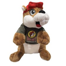 BUC-EES 2024 Beaver Plush Stuffed Toy Amarillo Texas New Store 11  NWT