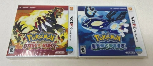 Pokemon Omega Ruby Alpha Sapphire Nintendo 3DS Games Brand New & Factory Sealed!