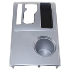 Center Console Shifter Bezel Shift Trim Panel Silver For 2005-2015 Toyota Tacoma