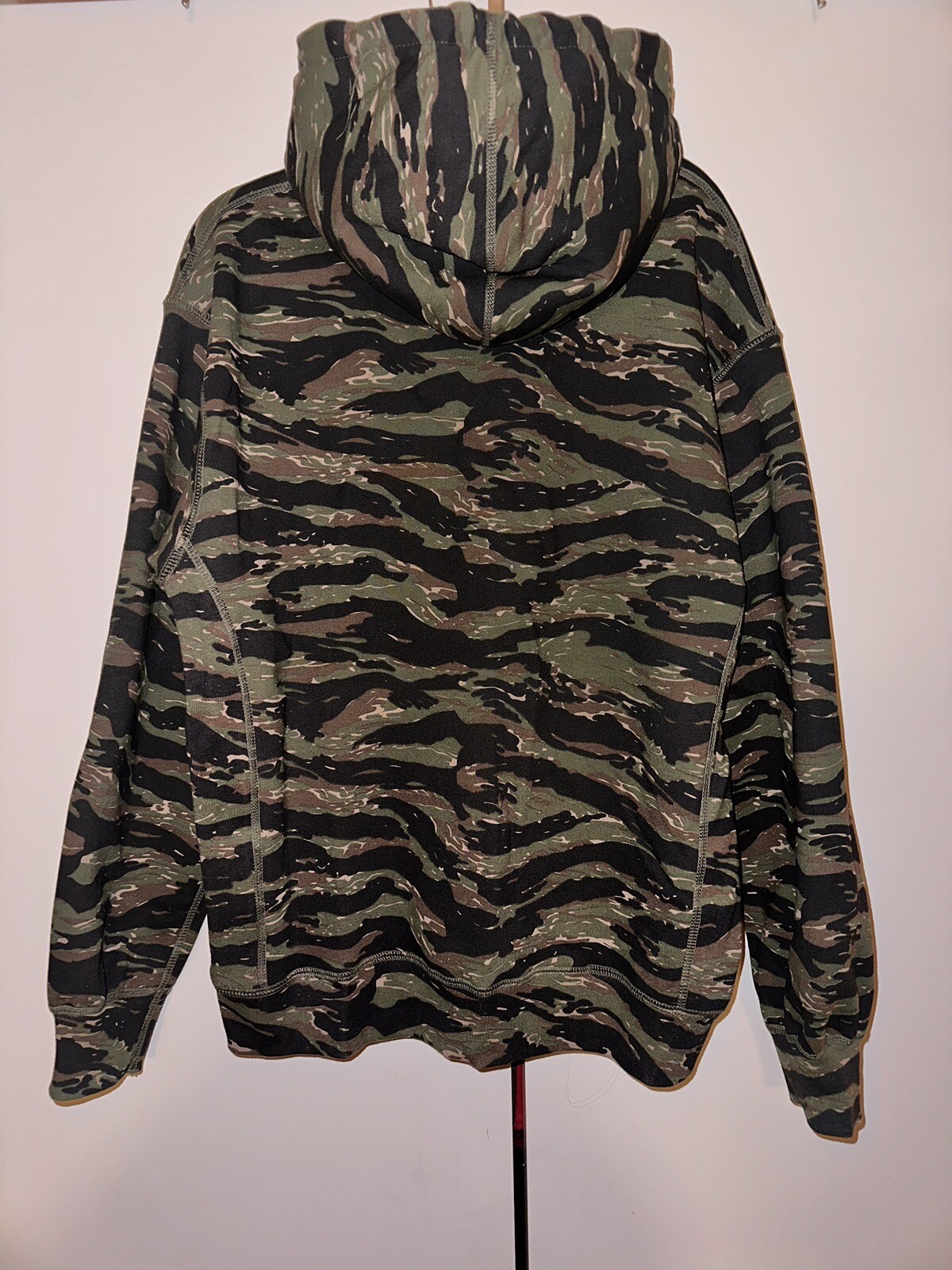 SUPREME - Small Box Logo Camo Drawstring Pull Ove… - image 15