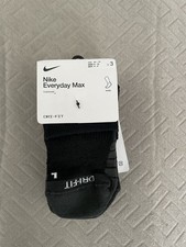Nike 3-Pack Everyday Max Dri-FIT Cushion Ankle Socks M 6-8 W 6-10 YTH 5Y-7Y