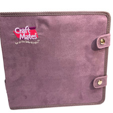 Craft Mates Lockables Organizer Case-Purple Scrapbook Jewelry Craft Storage