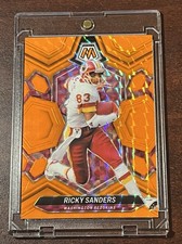 Ricky Sanders /25 Orange Prizm #240 2024 Panini Mosaic Football Redskins Posse