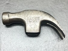Vintage TRUE TEMPER DYNAMIC D13  - 13oz Curved claw hammer head.
