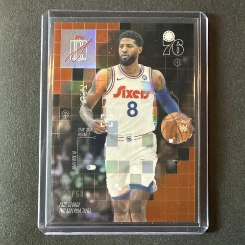 2025 Topps Signature Paul George Orange (RAW)