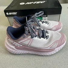 Hi-Tec Women's Size 7.5 Athletic Shoe Elderberry/Lilac Marble/Black