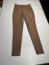 Pantalones de equitación ecuestres de asiento completo marrón XS Black Heart Breeches para mujer 23x26