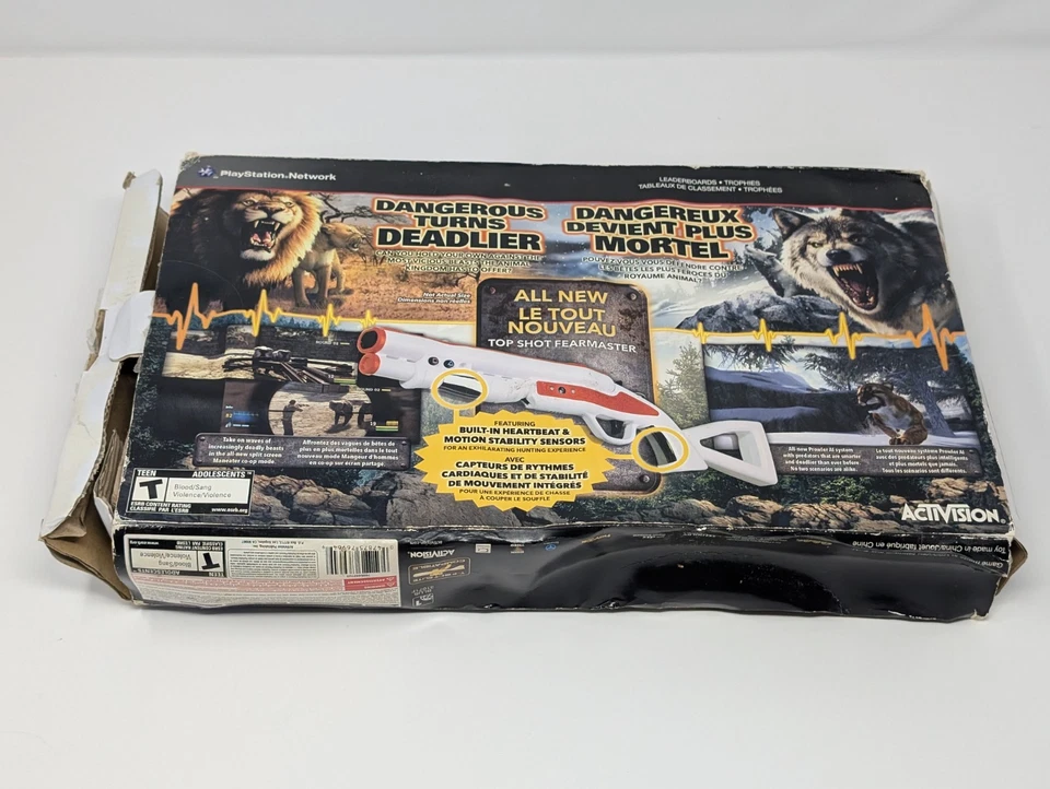 Cabela's Dangerous Hunts 2013 Box Bundle W/ Gun (Sony PlayStation 3) - CIB - Image 2 of 4