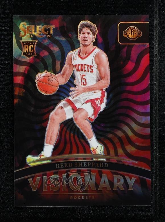 2024-25 Panini Select Visionary Reed Sheppard #14 Rookie RC 19fe