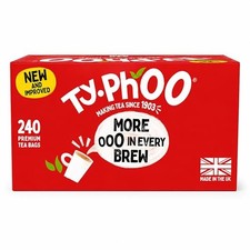 Typhoo Black Tea Pack of 240 Teabags.