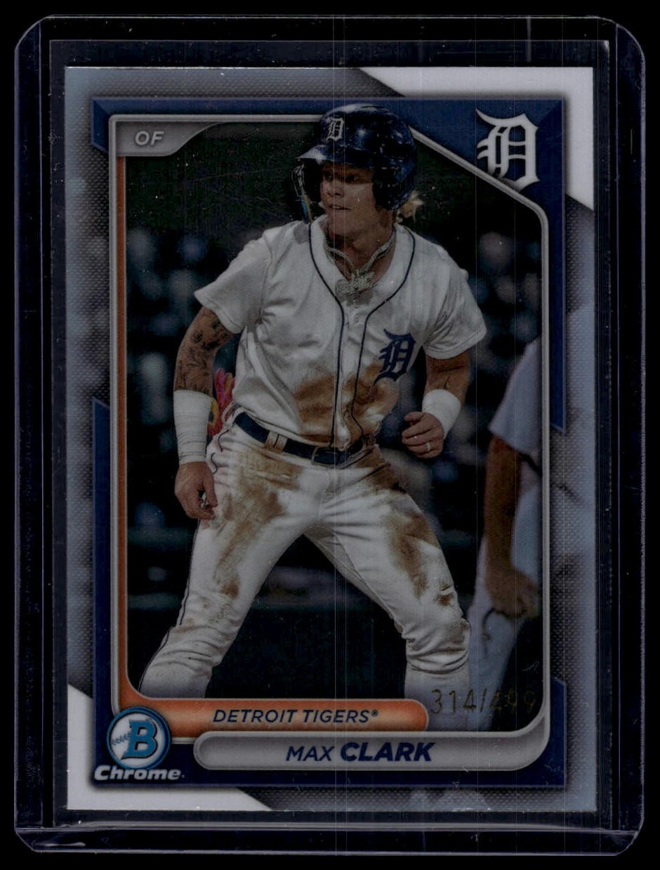 2024 Bowman #BCP-74 Max Clark Chrome Prospects Refractors #/499