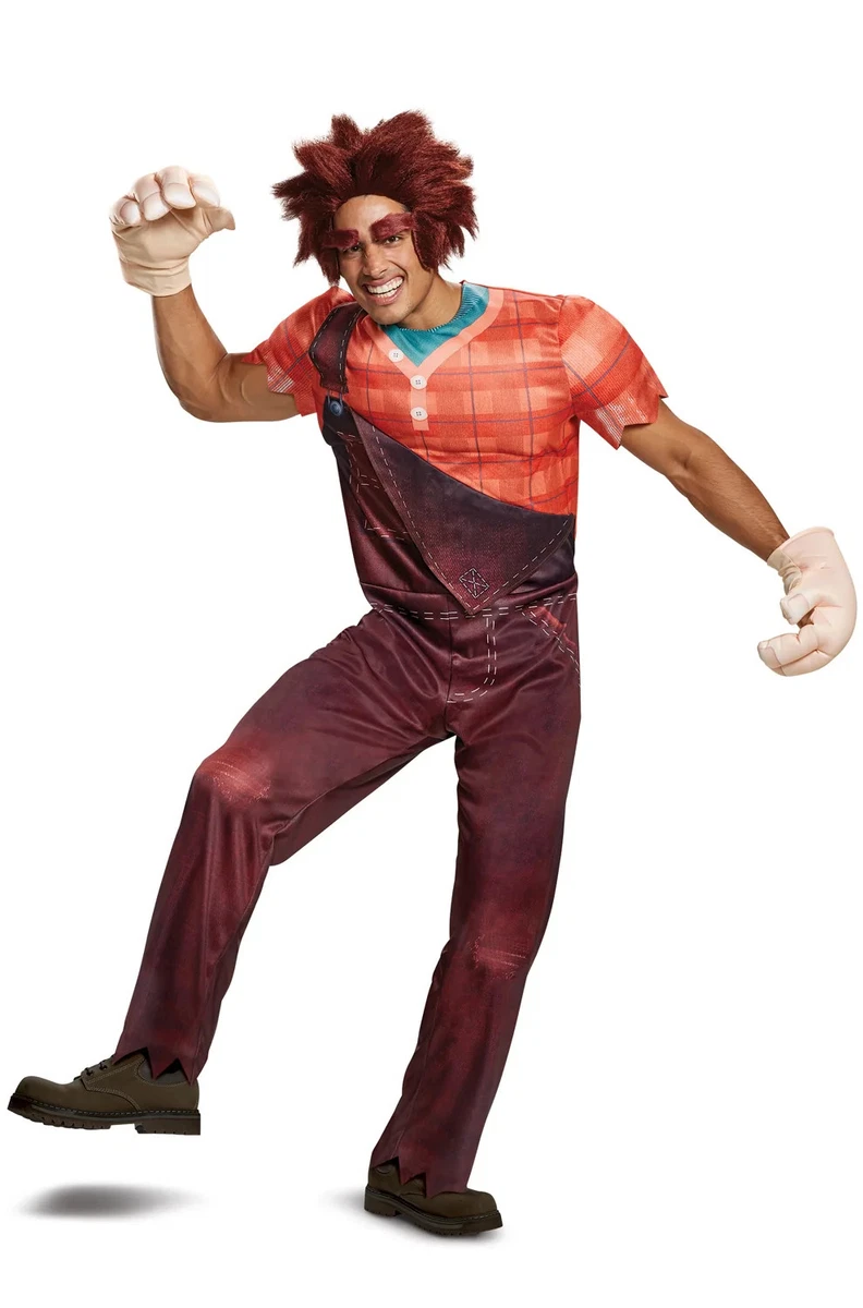 Complete Outfit Cartoon Characters Red Costumes for Men for sale