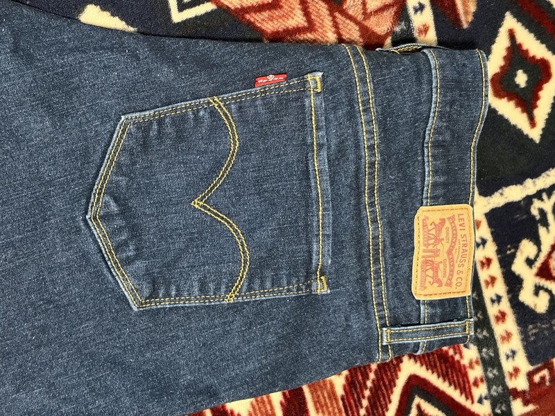 Levi's 720 High Rise Super Skinny Jeans Women's Size 33 Dark Wash Stretch Denim