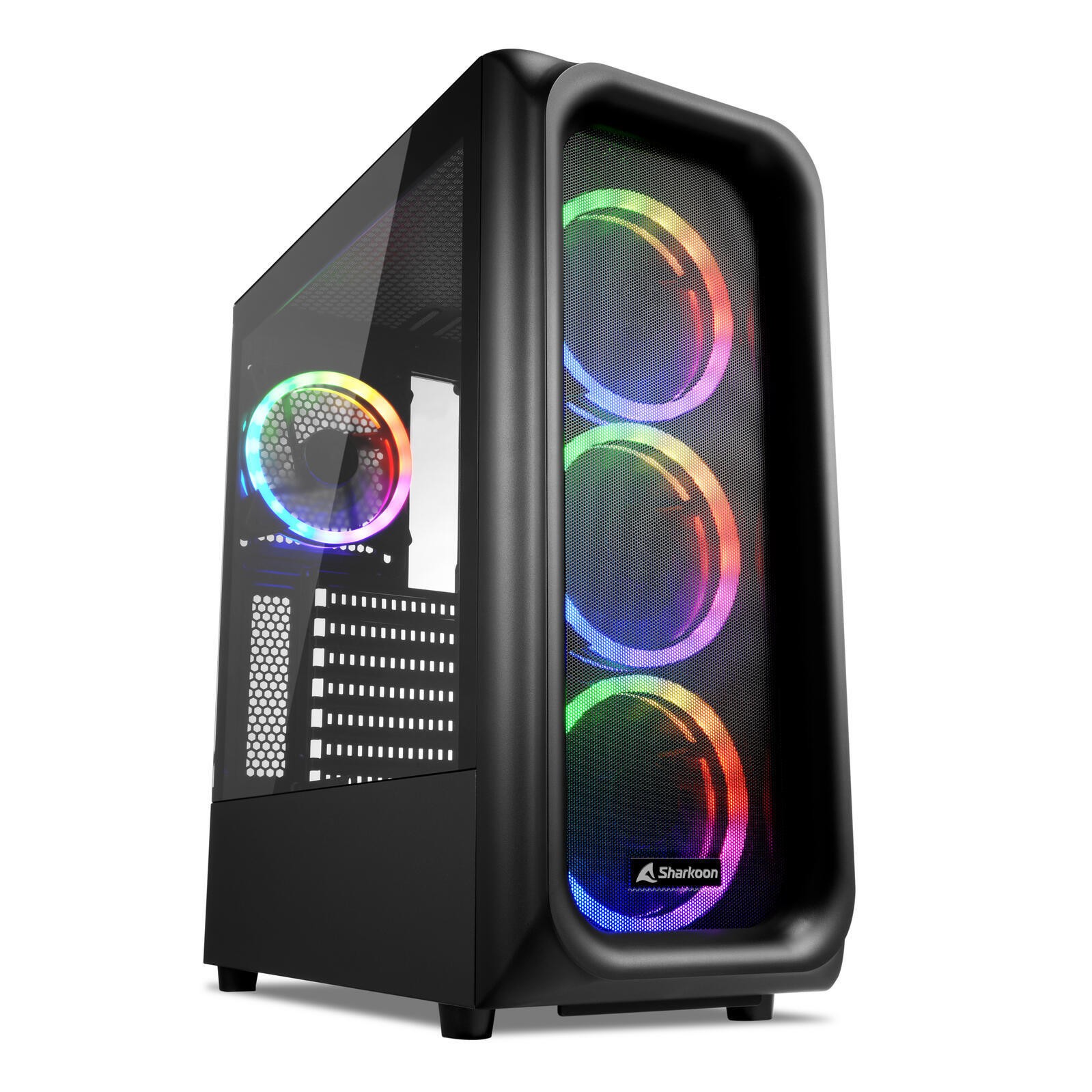 Sharkoon PC Gehuse TK5M RGB ATX schwarz 1439000₽