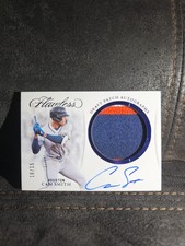 2025 Panini Flawless - Flawless Draft Patch Autograph, Cam Smith 10/15 RPA