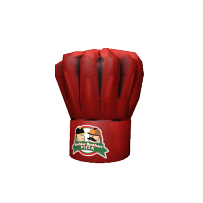 ROBL0X Builder Brother's Pizza Place Pizza Chef Hat Toy Code *Sent in  Messages*