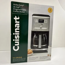 Cuisinat PerfecTemp 14-Cup Programmable Coffee Maker DC -3500SS New Unopened