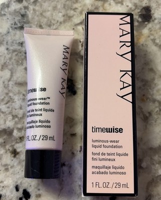 Mary Kay Timewise Luminous-Wear Liquid Foundation BRONZE 6 Full Size 038719 NIB