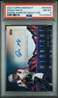 2024 Topps Midnight Drake Maye Rookie Horizon Auto RC #RHS-DM PSA 8 NM - MT