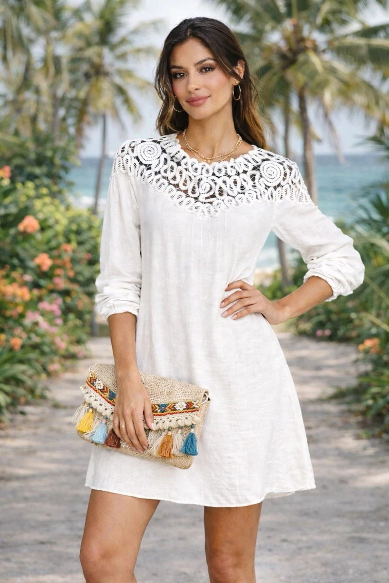 White Johnny Was Dresses for Women for sale | eBay White Johnny Was Dresses for Women for sale | eBay