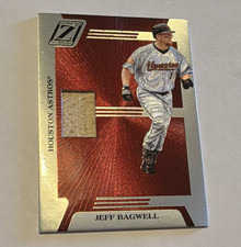 Donruss Zenith 2005 Jeff Bagwell Astros Z-Bats Bat Relic Insert #ZB-56