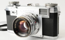 [Near MINT] ZEISS IKON Contax IIa Camera + Sonnar 50mm f/2 Lens From JAPAN