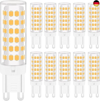 G9 LED Warm White 7 W, Warm White LED Bulbs G9 Bulbs, Replacement for 50 W 55 W