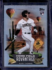 2022 Topps Update Alek Thomas Home Field Advantage SSP RC #HA-28 Diamondbacks