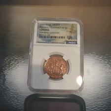 1808 India 10 Cash  Madras Presidency – NGC Genuine – Admiral Gardner Shipwreck