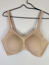 Honey Love CrossOver Wireless Bra Sand Size XL NEW Liftwear Smooth Comfort