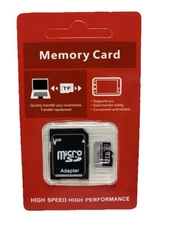 High Speed  Memory Card 2tb Micro Sd Card Class 10 Xc Tf Card Adapter