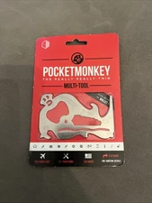 New Pocket Monkey The Really Really Thin Multi Tool 12 Function Zootility USA 