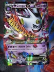 Pokémon TCG M Gengar EX Black Star Promos XY166 Shiny Holo Card