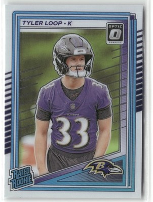 2025 Donruss Optic Tyler Loop RC Rookie Baltimore Ravens #227