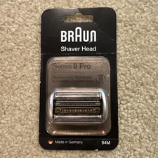 GENUINE Braun Series 9 & 9 Pro Electric Shaver Replacement Head, 94M, Brand New 