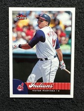 VICTOR MARTINEZ #242 2007 Fleer Baseball QTY Cleveland Indians
