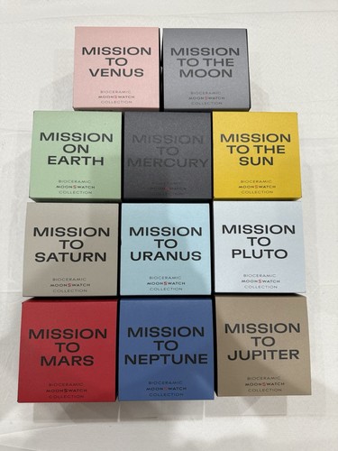 Omega MoonSwatch Full Set - Brand New - 100% Authentic - All 1...
