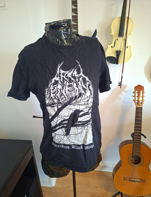 Arch Enemy Spreading Black Wings Bandshirt Schwarz Front- & Backprint Größe M