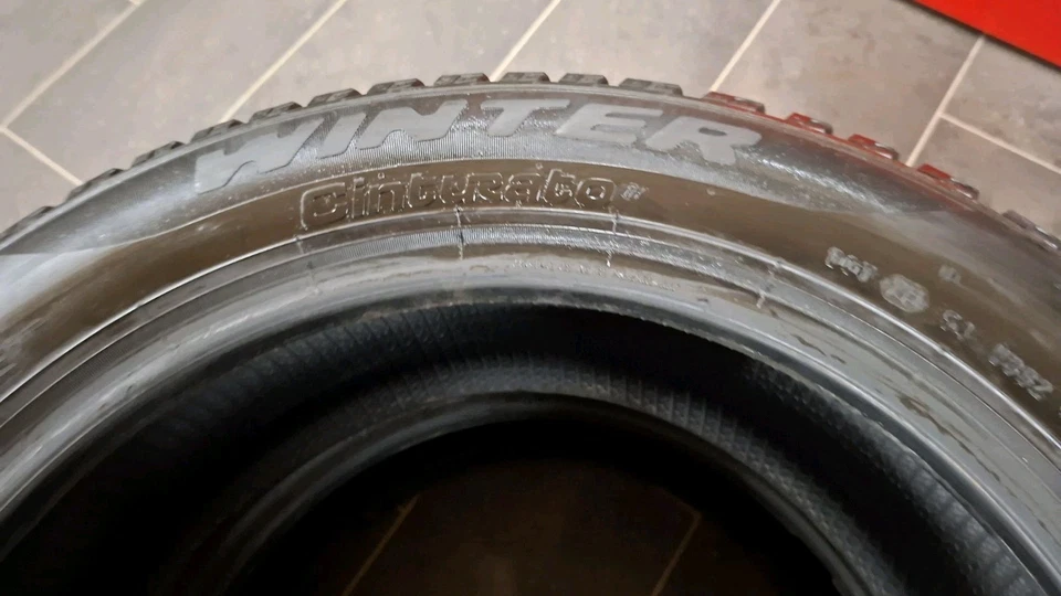 2x PIRELLI WINTER CINTURATO 195/55 R16 91 H XL DOT 2019 Profil 6-7mm - Bild 3 von 4