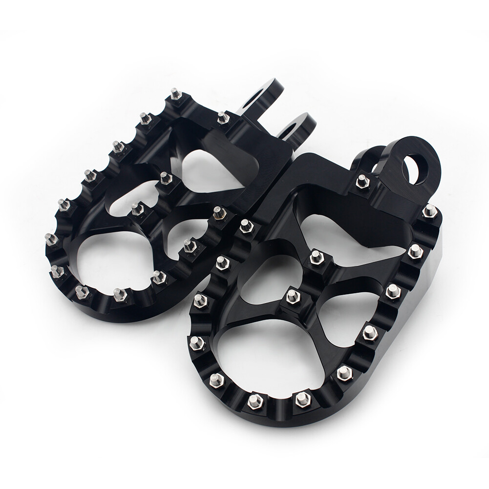 CNC Footpegs Foot Pegs for Suzuki DRZ 400 S E DRZ400SM 00-21 RMX250S RM125 RM250