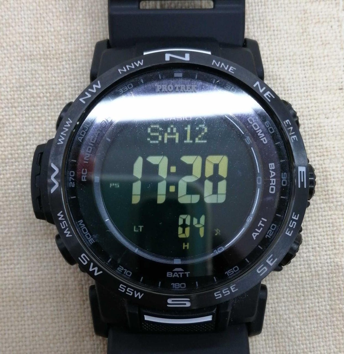 CASIO PRO TREK PRW-35Y-1BJF Black Climber Line Triple Solar Men