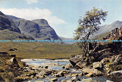 D011705 On the River Coe. Glencoe. Argyllshire Schottland. J. Arthur Dixon