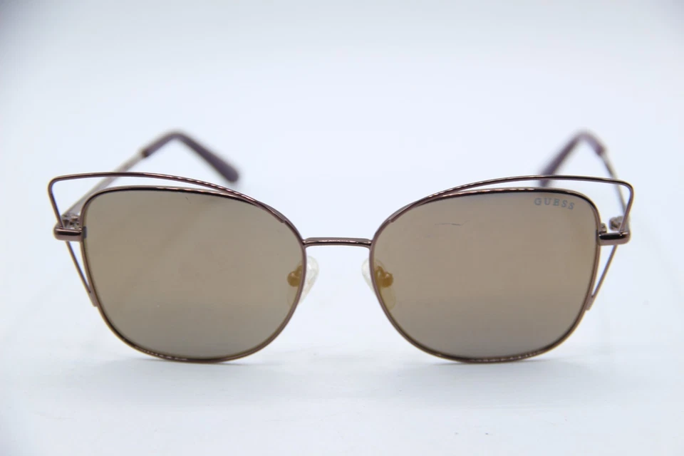 NEW GUESS GU7528 48G BRONZE MIRRORED AUTHENTIC SUNGLASSES 56-16 140 *3 - Image 2 of 4